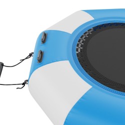 Täytettävä vesitrampoliini 6 5 jalkaa PVC kangas 3 portainen tikas sähköpumpulla