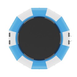 Vesitrampoliini paksu PVC-kangas 13 jalkaa uimatasanne 3-askelmainen tikas 600W pumppu