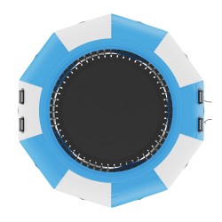 Ilmatäytteinen vesitrampoliini 10 jalan paksu PVC-kangas sisältää 3-portaiset tikkaat ja sähköilmapumpun