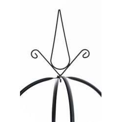 Romanttinen metallinen tukipylväs köynnöskasveille puutarhaan 190 cm