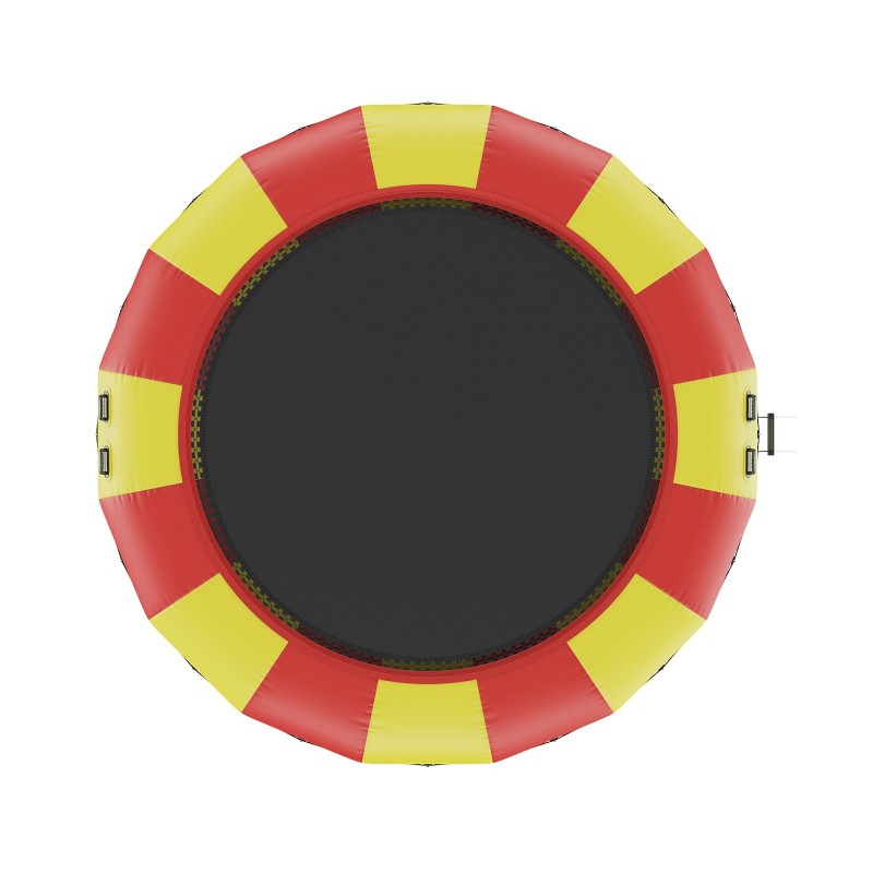 Ilmatäytteinen vesitrampoliini 5,37 metriä PVC-muovi 5-portainen tikas 600 wattin ilmapumppu