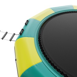 Ilmatäytteinen vesitrampoliini 12 jalan paksu PVC kangas 600 watin täyttöpumpulla