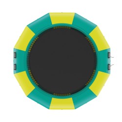 Ilmatäytteinen vesitrampoliini 12 jalan paksu PVC-kangas 600 watin täyttöpumpulla