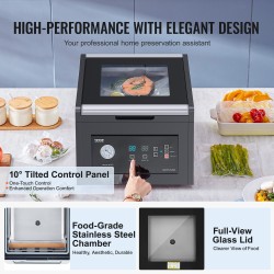 Kammio-tyhjiökuivain 380 watin tyhjiöpumppu tiivistyspituus 290 millimetriä ruostumaton teräs