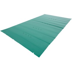 Uima-altaan turvapeite 650–680 g/m² PVC-muovi 3,5 x 6 m vihreä