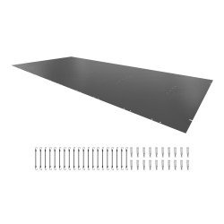 Allaspeite PVC 4x8 m 0,48 mm suorakaiteen muotoinen turvapeite upotetuille altaaille