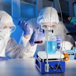 Magneettinen sekoituslevy valettu alumiinipinta 5000 millilitraa 300 asteeseen 0–2000 kierrosta minuutissa