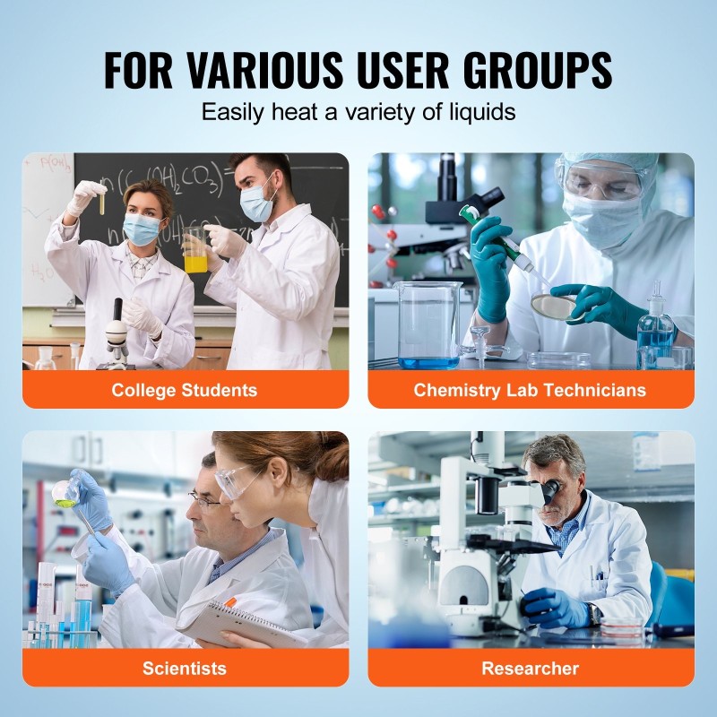 Kuumalevy magneettisekoittimella alumiinipinnalla 20 l 340 celsiusastetta 0–1500 kierrosta minuutissa 650 W