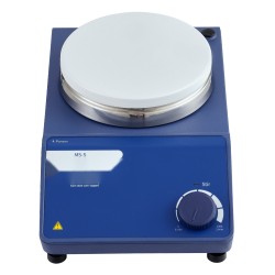 Magneettisekoittaja alumiinisekoituslevyllä 20 litran kapasiteetti 0 1500 kierrosta minuutissa nopeussäätönupilla