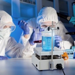 Magneettisekoittaja kuumalevyllä alumiinilevy 3000 ml 380 °C 500 W