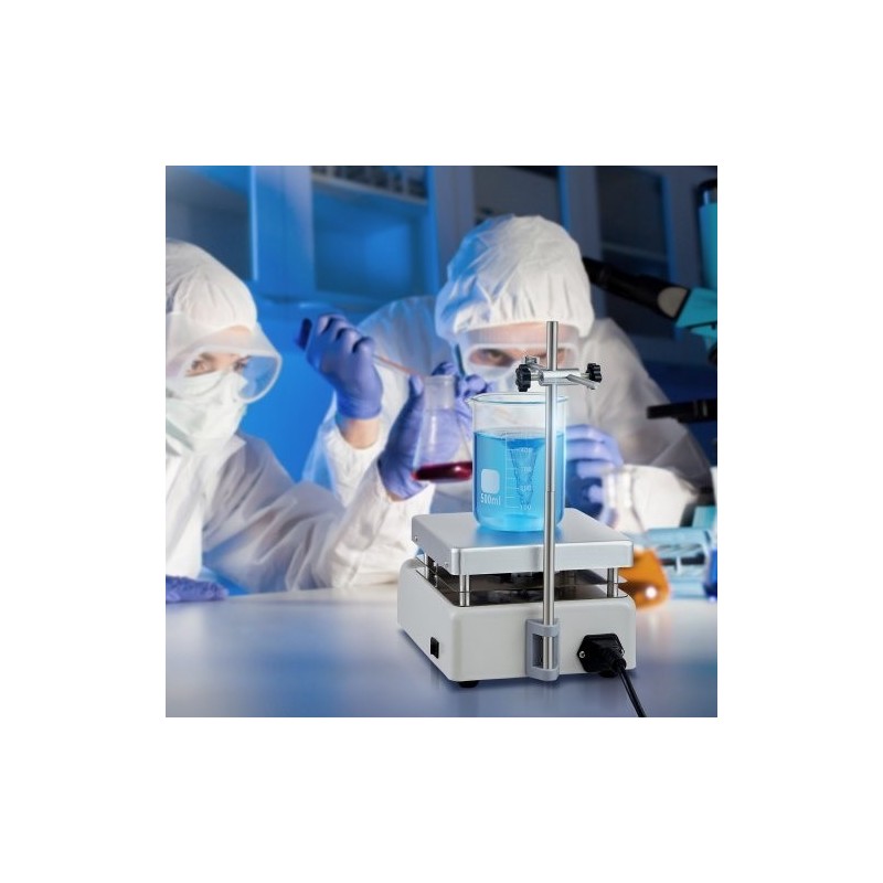 Magneettisekoittaja kuumalevyllä alumiinilevy 3000 ml 380 °C 500 W