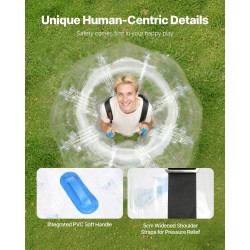 Törmäilypallo 0,8 mm PVC 1 kpl 1,5 m ulkoleikkeihin teiniikäisille ja aikuisille