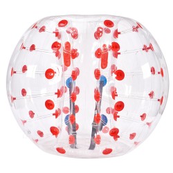 Puhallettava törmäyspallo 1 kpl 1,5 m 0,8 mm PVC-muovi nuorille ja aikuisille