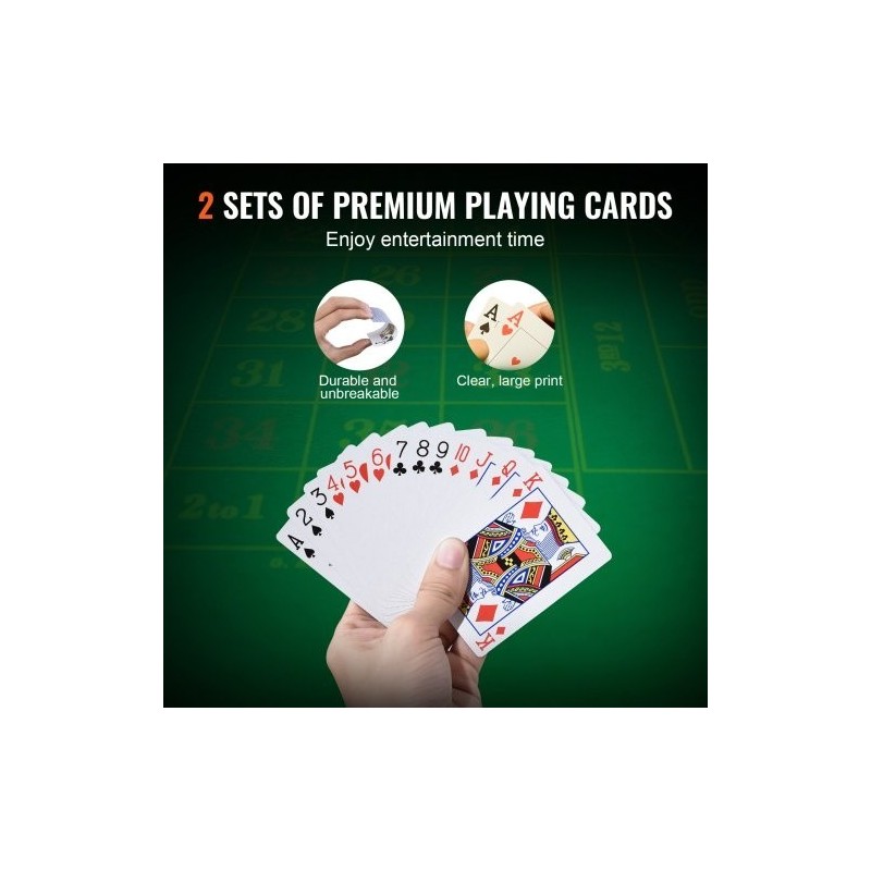 Pokerisetti 300 kappaletta 11,5 gramman kasinotyyliset pelimerkit alumiinisalkulla pelikortit napit nopat