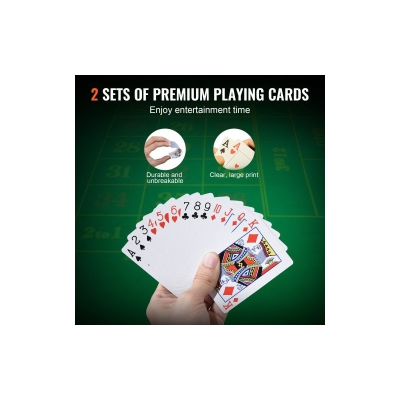 Pokerisetti 200 kappaleen 11,5 gramman polystyreeni ja rauta pelimerkit alumiinisalkussa