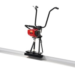 Bensiinikäyttöinen teräsrunkoinen betonitasain 1830/2445/3370 mm alumiinilatoilla 6500 kierrosta minuutissa värähtelymoottorilla