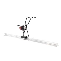 Bensiinikäyttöinen betonipintaussauva 1220 mm alumiinilastalla säädettävällä kahvalla 4-tahtinen tärinämoottori