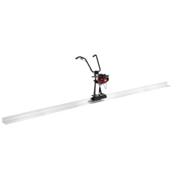 Bensiinikäyttöinen betonitasoitin kolmesataakuusikymmentäkuusi senttimetriä alumiinilautalla teräsrungolla nelitahtisella