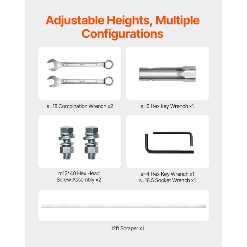 Bensiinikäyttöinen betonitasoitin kolmesataakuusikymmentäkuusi senttimetriä alumiinilautalla teräsrungolla nelitahtisella