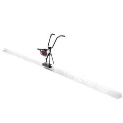 Bensiinikäyttöinen betonitasoitin kolmesataakuusikymmentäkuusi senttimetriä alumiinilautalla teräsrungolla nelitahtisella