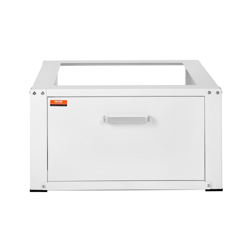 Pyykinpesukoneen jalusta kylmävalssattu teräs 299kg kantavuus 406mm nostokorkeus lisäsäilytila tärinää vaimentava