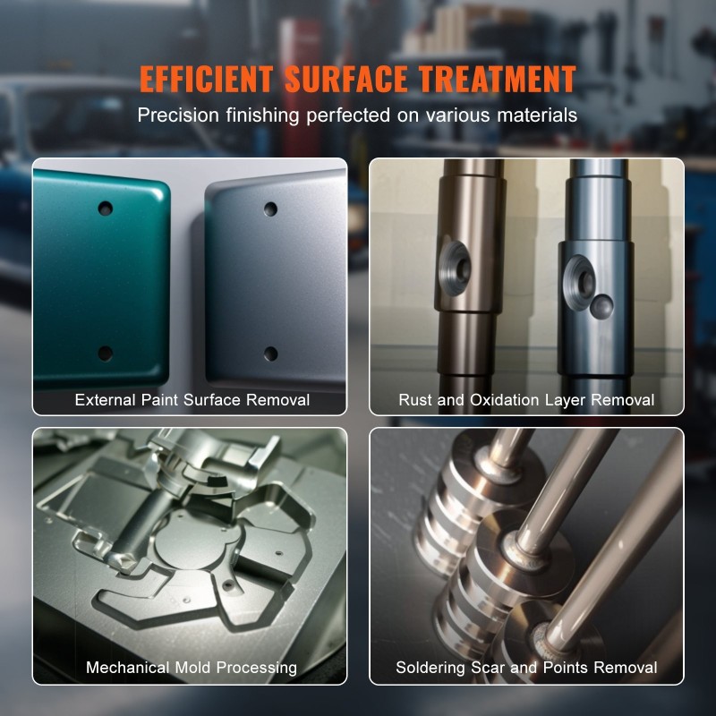 Penkille asetettava hiekkapuhalluskaappi 151,4 l kylmävalssattu teräs 4 keraamisella suuttimella alumiinisella