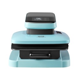 Automaattinen kaksitoiminen lämpöprässi 381 x 381 mm levy mukit 311–850 g T-paidat