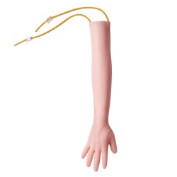 IV-harjoitteluvarsi PVC-materiaali ruostumaton teräs 560x130x70 mm irrotettavilla laskimoilla ja kantolaukulla