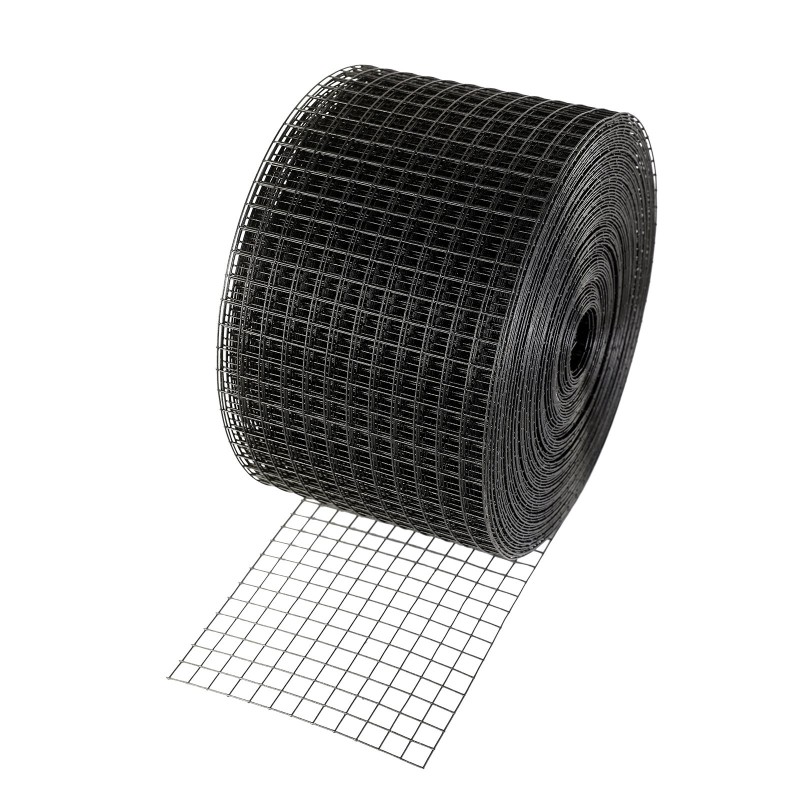 Aurinkopaneelien lintusuoja galvanoidusta teräslangasta kova PVC-upotuspinnoite 20×3048 cm rulla 70 kpl