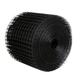 Aurinkopaneelin suojaverkko galvanoitua terästä PVC pinnoitteella 15 x 1524 cm 12 7 mm