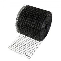 Aurinkopaneelin suojaverkko galvanoitua terästä PVC-pinnoitteella 15 x 1524 cm 12,7 mm