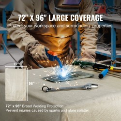 Hitsauspeite kuitulasi 182,9 x 243,8 cm 2 kpl lämmönkestävä 537 °C