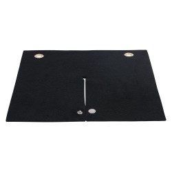 Hitsaussuojahuopa hiilikuituinen 305x305 mm 3 mm 982°C putkille metallirenkailla