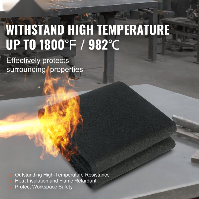 Hitsauspeite hiilikuituinen 310 x 700 mm 3 mm 982 °C 1 pakkaus