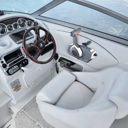 Sivukiinnitteinen kauko-ohjauslaatikko perämoottorille alumiiniseos Evinrude Johnson yhteensopiva trimminkytkin turvanyöri malli