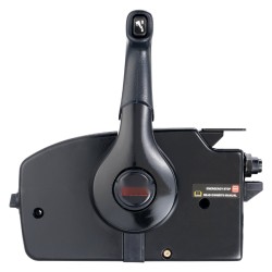 Sivulle asennettava perämoottorin kauko-ohjauslaatikko Mercury PT 2-tahtinen trimmikytkimellä turvavaijerilla 16,3 jalkaa