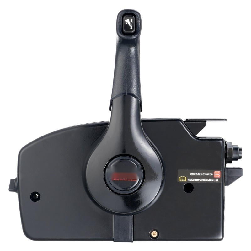 Sivulle asennettava perämoottorin kauko-ohjauslaatikko Mercury PT 2-tahtinen trimmikytkimellä turvavaijerilla 16,3 jalkaa