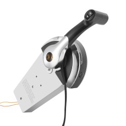 Perämoottorin yläasennettava kaasun ja vaihteiden kaukohallinta trimmikytkimellä alumiiniseos Mercury PT 2 tahti