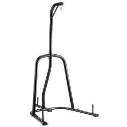 Nyrkkeilysäkin teline hiiliteräs vapaasti seisova painotettavalla jalustalla maksimi 65 kg