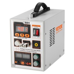 Akkupistehitsauslaite ja akkulaturi 2.8kW 0.15mm puhtaalle nikkelille 18650 14500