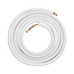 Mini-split-kylmäaineputkisarja kupariputkilla 7620 mm 6,35 ja 9,53 mm kolmikerroksinen eristys