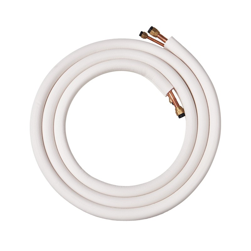 Mini-split-linjasarja täyskupariputkilla 4876,8 mm 9,5 ja 15,9 mm kolmikerroksisella eristyksellä