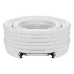 Mini-split-putkistosarja 15,2 m kupari 9,5 ja 15,9 mm PE-EVA-eriste