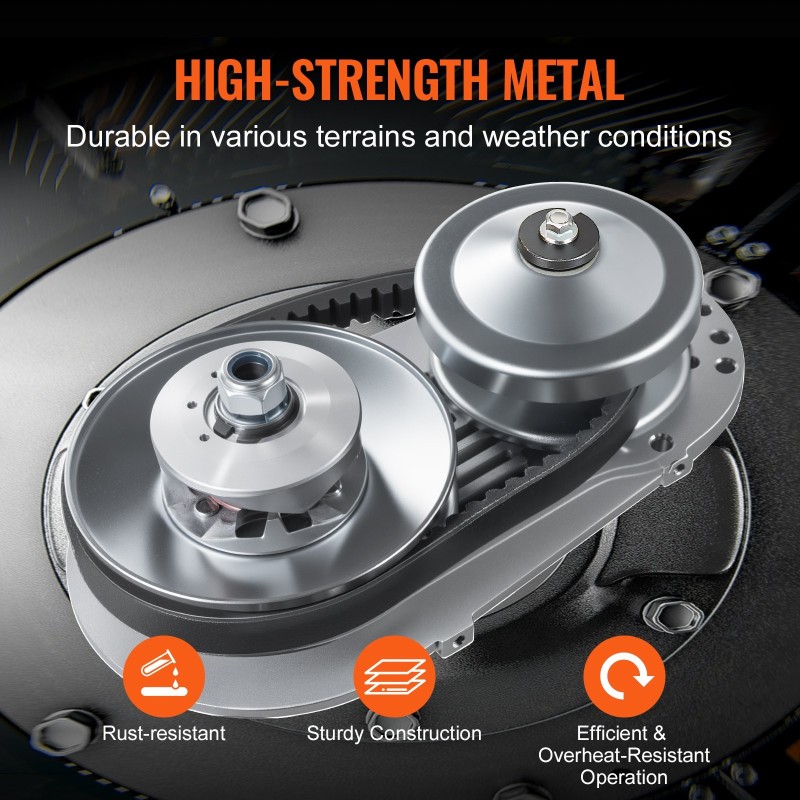 Vetokytkinsarja teräs- ja seosrakenteinen 2–8 hv moottoreille epäkeskoinen rakenne leveä kumihihna