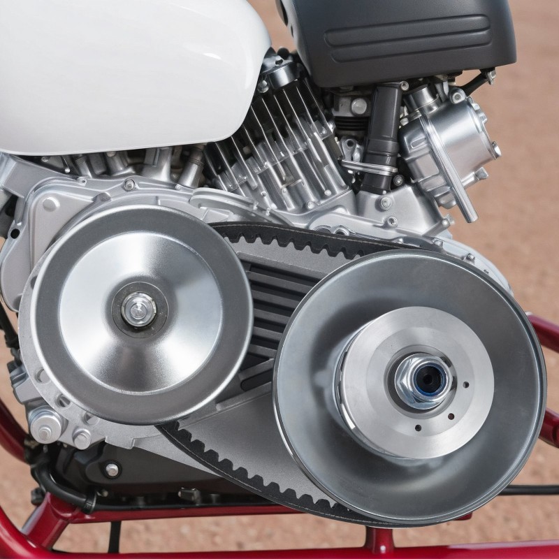 Vetokytkinsarja teräs- ja seosrakenteinen 2–8 hv moottoreille epäkeskoinen rakenne leveä kumihihna