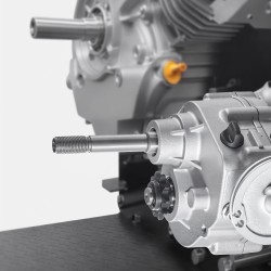 Vaihdelaatikko ruostumaton metalli 2–7 hv 2300 r/min kolme asentoa go-kartille mönkijään UTV-ajoneuvoille