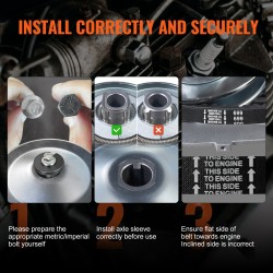 Go-kartin teräsvetokytkimen vaihtosarja 2–8 hv epäsymmetriset pyörät leveä kumihihna ruosteenestopinnoite