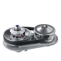 Go-kartin teräsvetokytkimen vaihtosarja 2–8 hv epäsymmetriset pyörät leveä kumihihna ruosteenestopinnoite