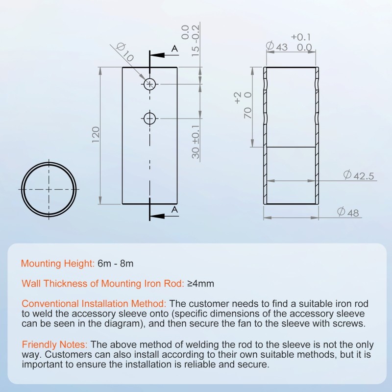 Tuuligeneraattori 500W 12V kolmilapainen MPPT-säädin 2,5 m/s käynnistystuuli