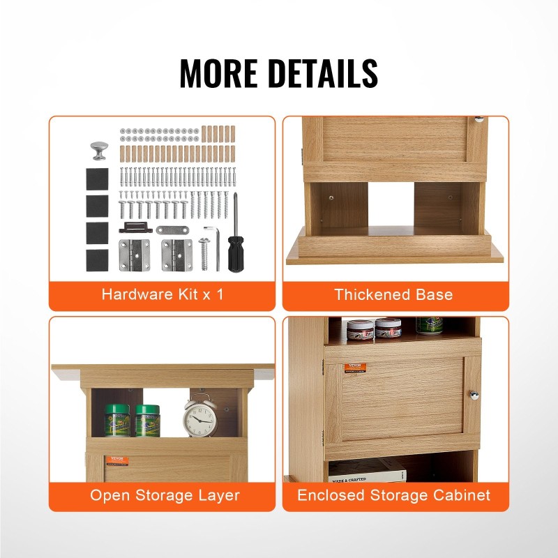 Akvaarioteline MDF 20 gallonan akvaariolle 76 kg kantavuus kaappi ja 2 hyllyä